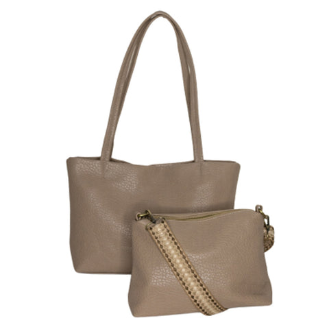 Smokey Taupe Guitar Strap Purse