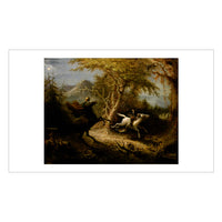 John Quidor: The Headless Horseman Pursuing Ichabod Crane Postcard