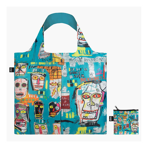 Jean Michael Basquiat Skull Tote