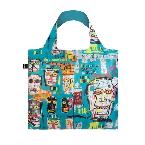 Jean Michael Basquiat Skull Tote