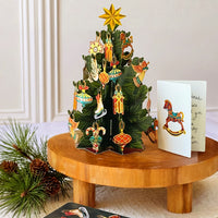 Mini Christmas Tree Bouquet Pop-up Greeting Card