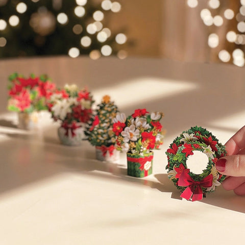 Winter Bouquet Collection Set 5 Magnets