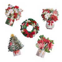 Winter Bouquet Collection Set 5 Magnets