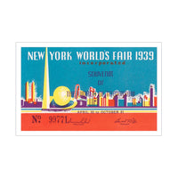 New York World's Fair 1939 Magnet