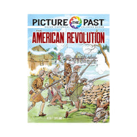 A book cover depicting a scene of revolutionary soldiers on the battlefield behind a wall of rocks used as shields with the opponents in the distance charging towards the soldiers
