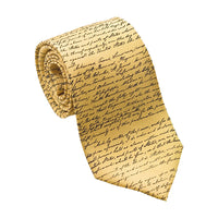 Emancipation Proclamation Tie Gold