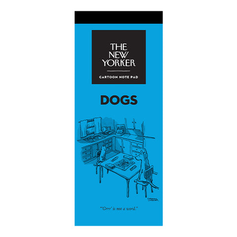 New Yorker Cartoon Dogs Notepad