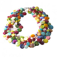 Mother of Pearl Confetti Necklace