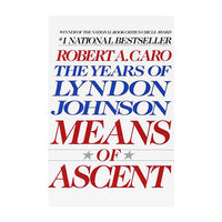 Means of Ascent LBJ paperback