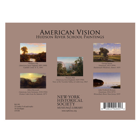 American Vision Boxed Notecard Set - New-York Historical Society Museum Store