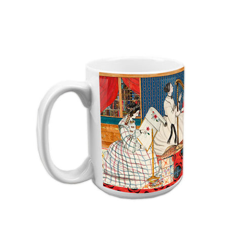 Paper Doll Parlor Mug