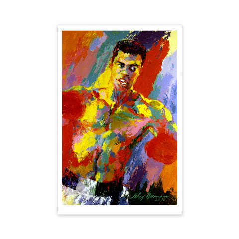 Muhammad Ali -- Athlete of the Century by Leroy Neiman (1927-2012)
