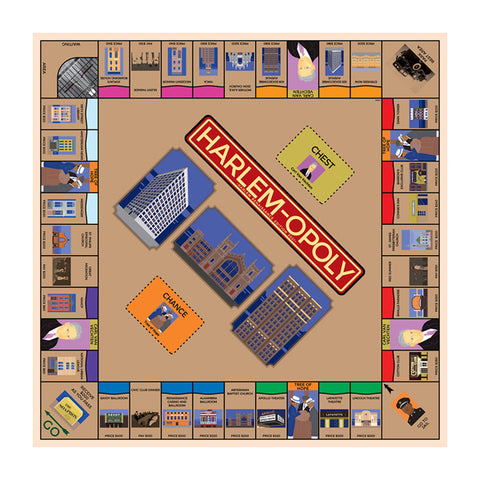 Harlem-Opoly Board Game