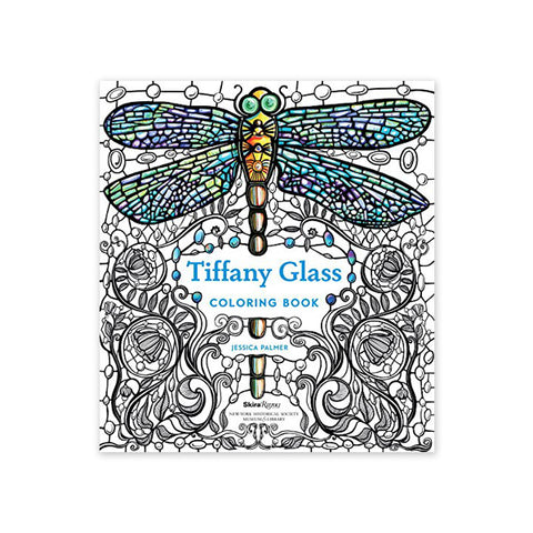 Tiffany Glass Coloring Book by Jessica Palmer