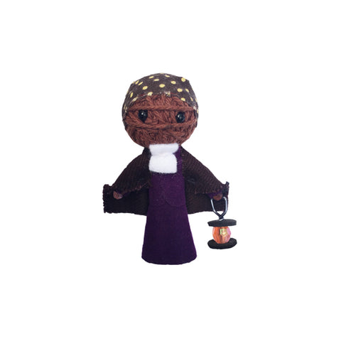 Harriet Tubman String Doll Keychain
