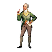 Alexander Hamilton Die-cut Notecard