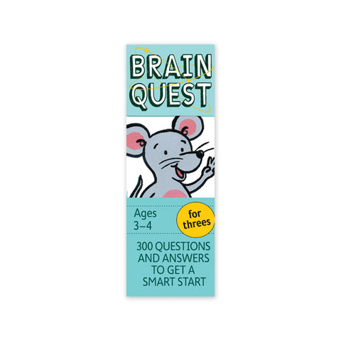 Brain Quest: For Threes - New-York Historical Society Museum Store