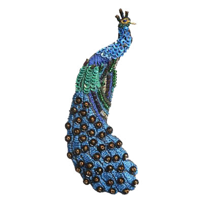 Peacock Brooch Pin