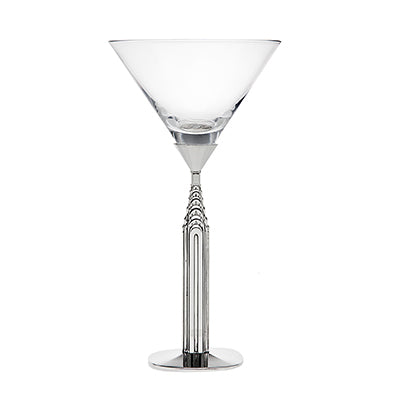 Chrysler Building Martini Glass