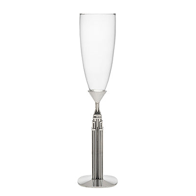 Empire State Building Champagne Glass