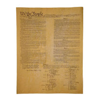 US Constitution Poster