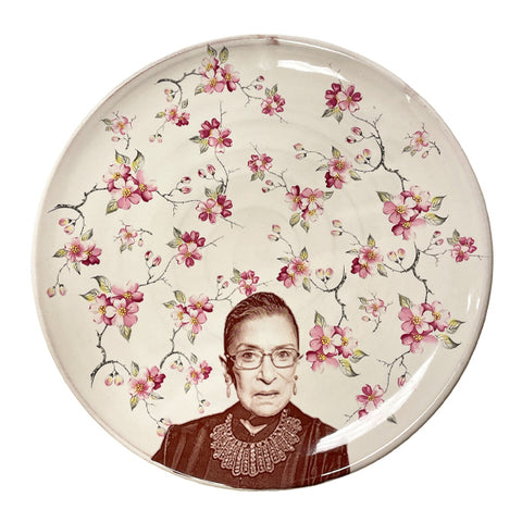 Ruth Bader Ginsburg Dinner Plate