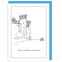 Bads News Cyber Attack Notecard