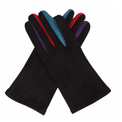 Multi-Black Bright Gloves