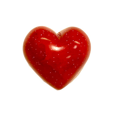 Red Soapstone Heart LG