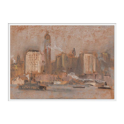 New York City Harbor Postcard