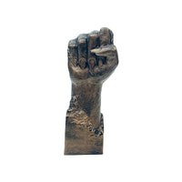 Solidarity Fist sculpture