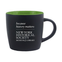 New-York Historical Society Green Cafe Mug