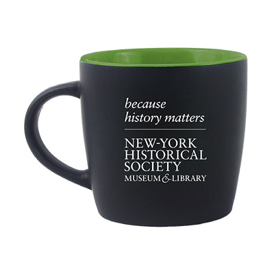 New-York Historical Society Green Cafe Mug