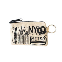 New Yorker Card Zip Pouch