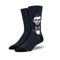 Abraham Lincoln Men's Sock Navy