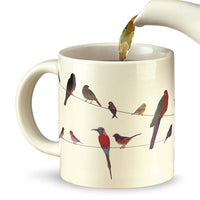 Birds on a Wire Heat Changing Mug