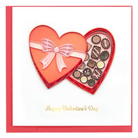 Box of Chocolates Quilling Notecard