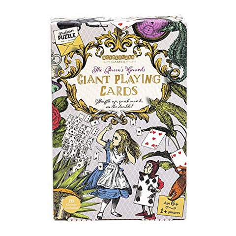 Alice in Wonderland The Queen’s Guard Giant Playing Cards
