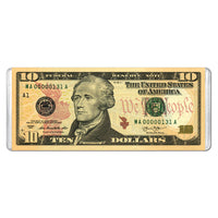 Mini Ten Dollar Bill Puzzle