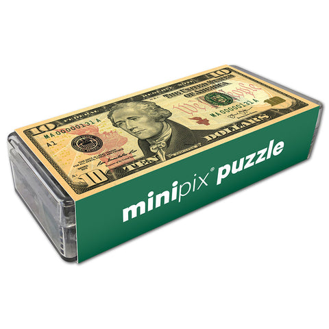 Mini Ten Dollar Bill Puzzle