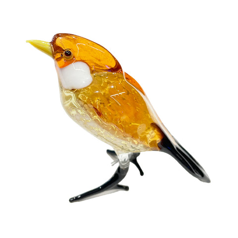 Wren Glass Bird
