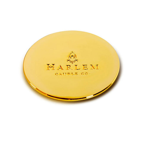 Harlem Candle Co. Gold Candle Lid