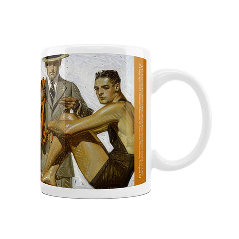 J.C. Leyendecker Record Time Mug