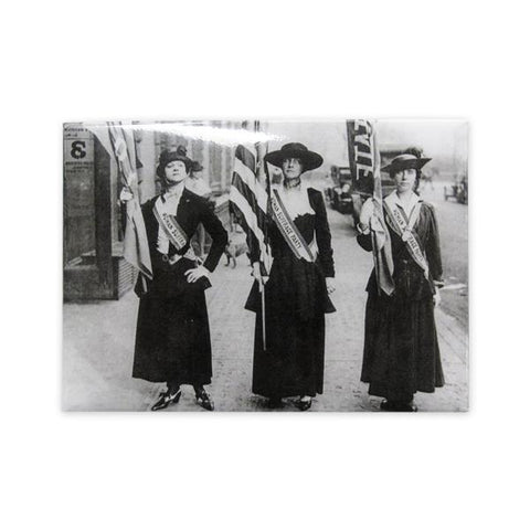 Votes for Women Suffragist Group Magnet