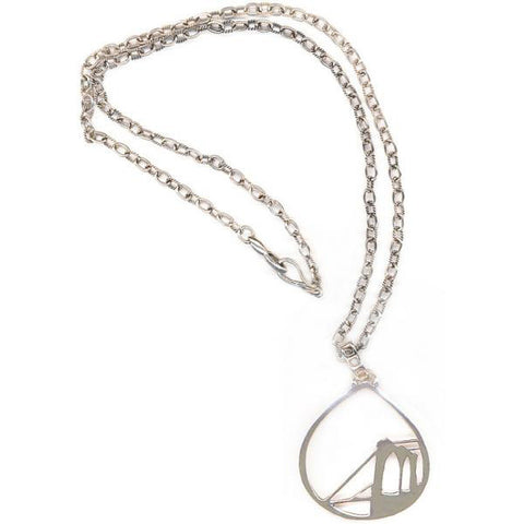 Brooklyn Bridge Sterling Silver Necklace - New-York Historical Society Museum Store