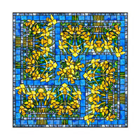 Louis C. Tiffany Daffodil Square Scarf